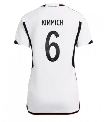Germany Joshua Kimmich #6 Replica Home Stadium Shirt for Women World Cup 2022 Short Sleeve
